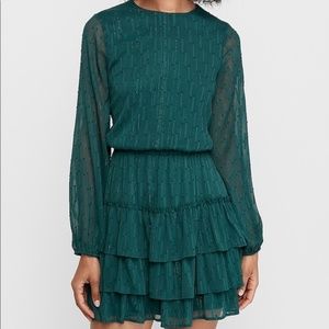 Smocked Waist Tiered Dress